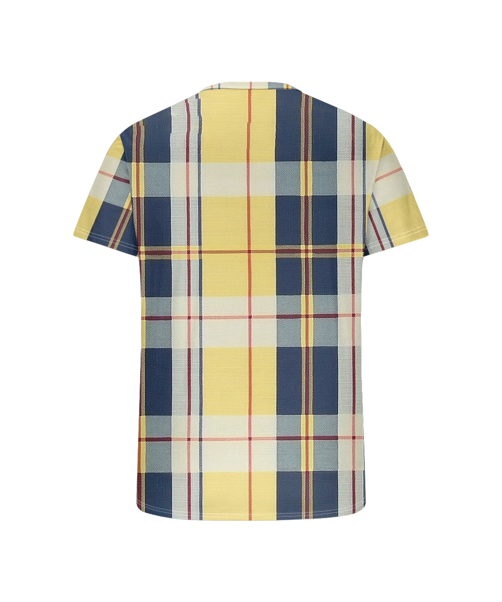 Big & Tall Yellow Graphic T-Shirt for big men view 5