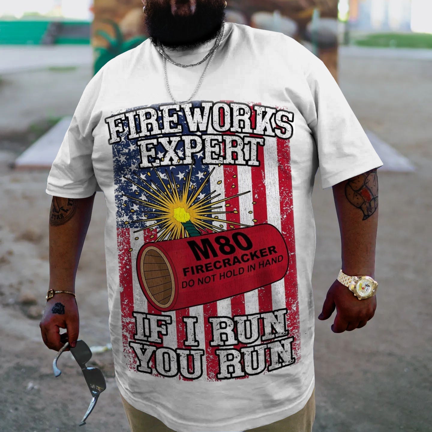 Big & Tall T-Shirt for big men view 2
