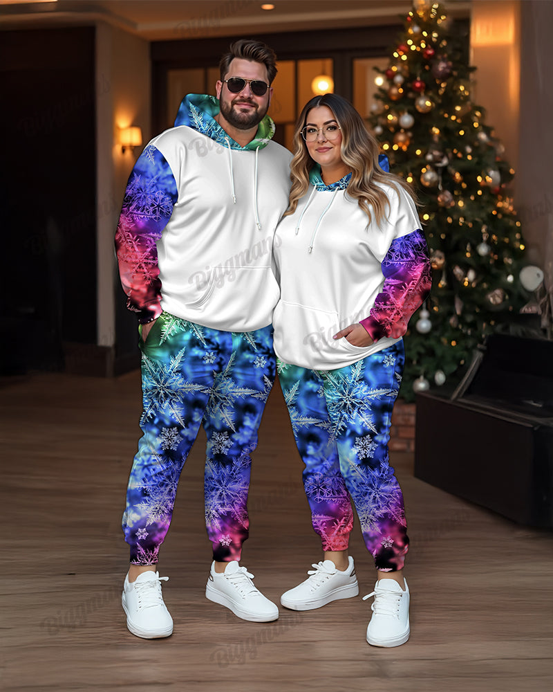 Big & Tall Hoodie Sweatpants Set for big men view 1