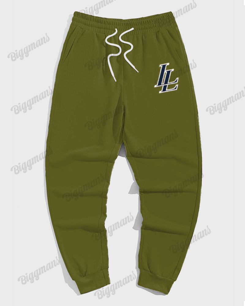 Big & Tall Streetwear Hoodie Sweatpants Set for big men view 4