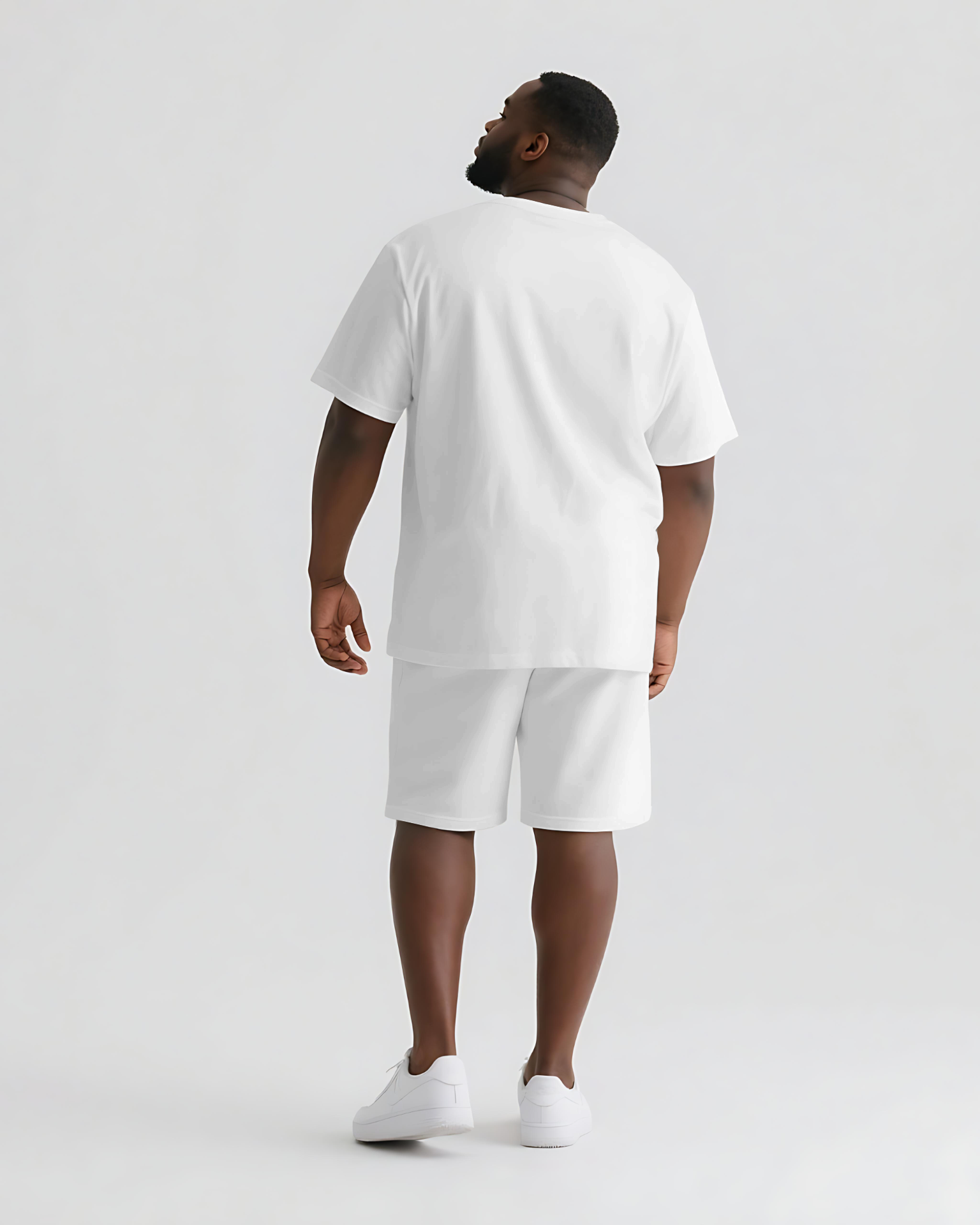 Big & Tall Striped T-Shirt for big men view 4