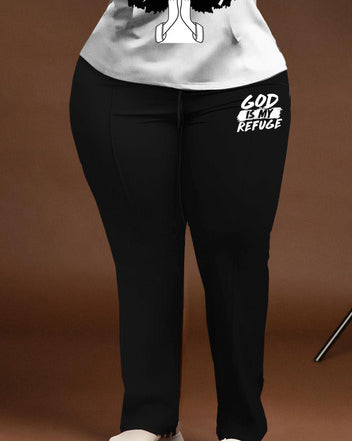 Big & Tall Hoodie Sweatpants Set for big men view 3