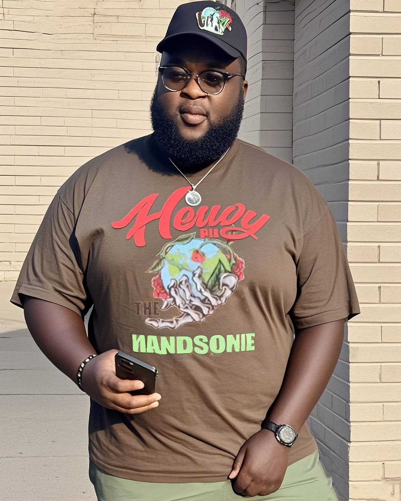 Big & Tall Graphic T-Shirt for big men