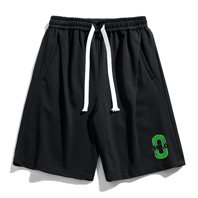 Big & Tall Graphic Athletic Streetwear Two-piece Set for big men view 3
