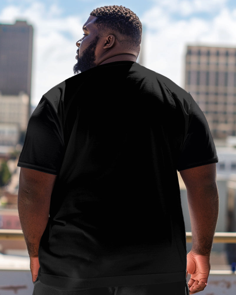 Big & Tall Reggae Streetwear Skull T-Shirt for big men view 2