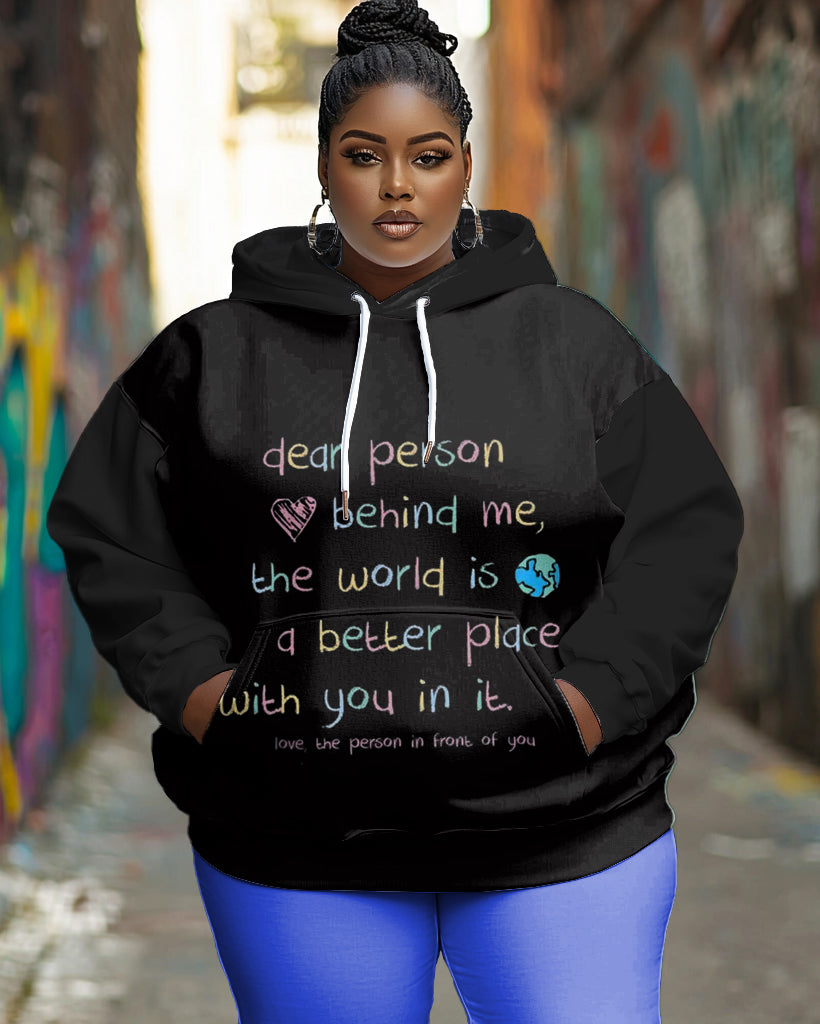 Big & Tall Graphic Hoodie for big men