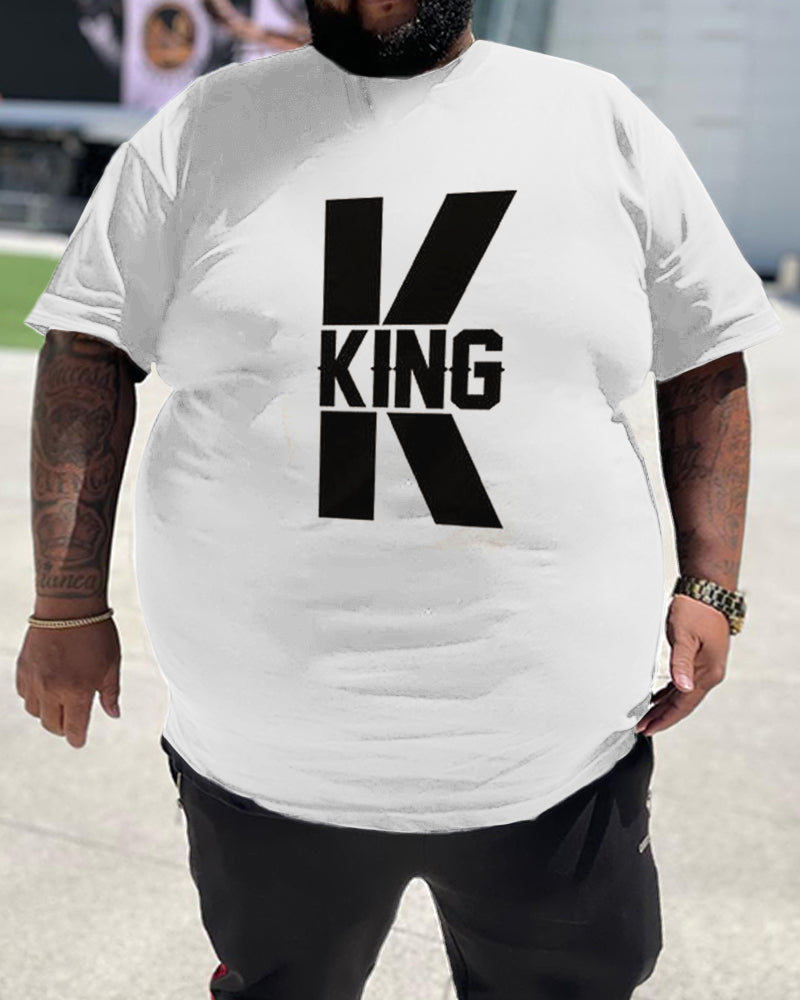 Big & Tall Graphic T-Shirt for big men view 2