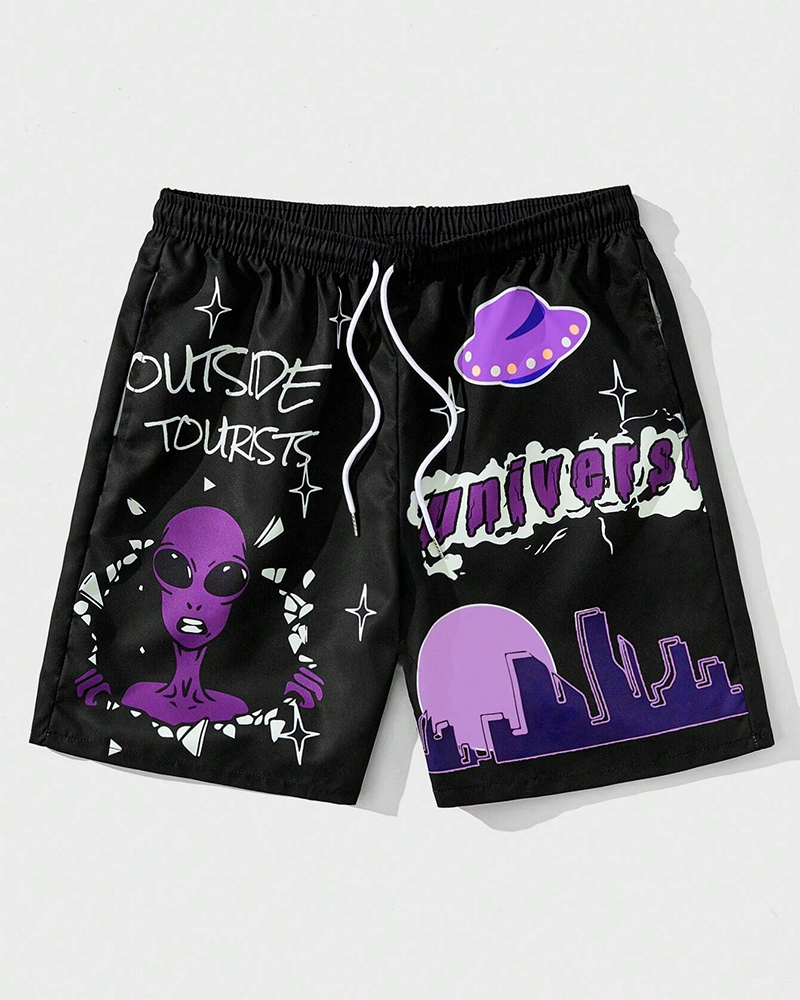 Big & Tall Streetwear Athletic Shorts for big men