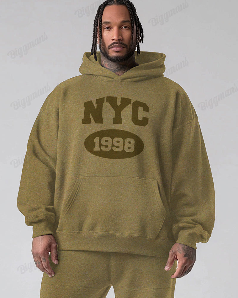 Big & Tall Graphic Hoodie for big men view 4