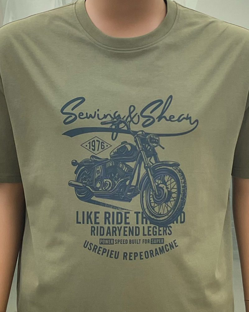 Big & Tall Graphic Streetwear T-Shirt for big men view 2