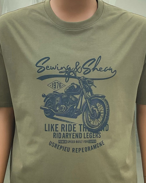 Big & Tall Graphic Streetwear T-Shirt for big men view 2