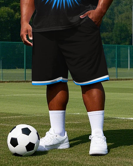 Big & Tall Athletic Two-piece Set for big men view 3