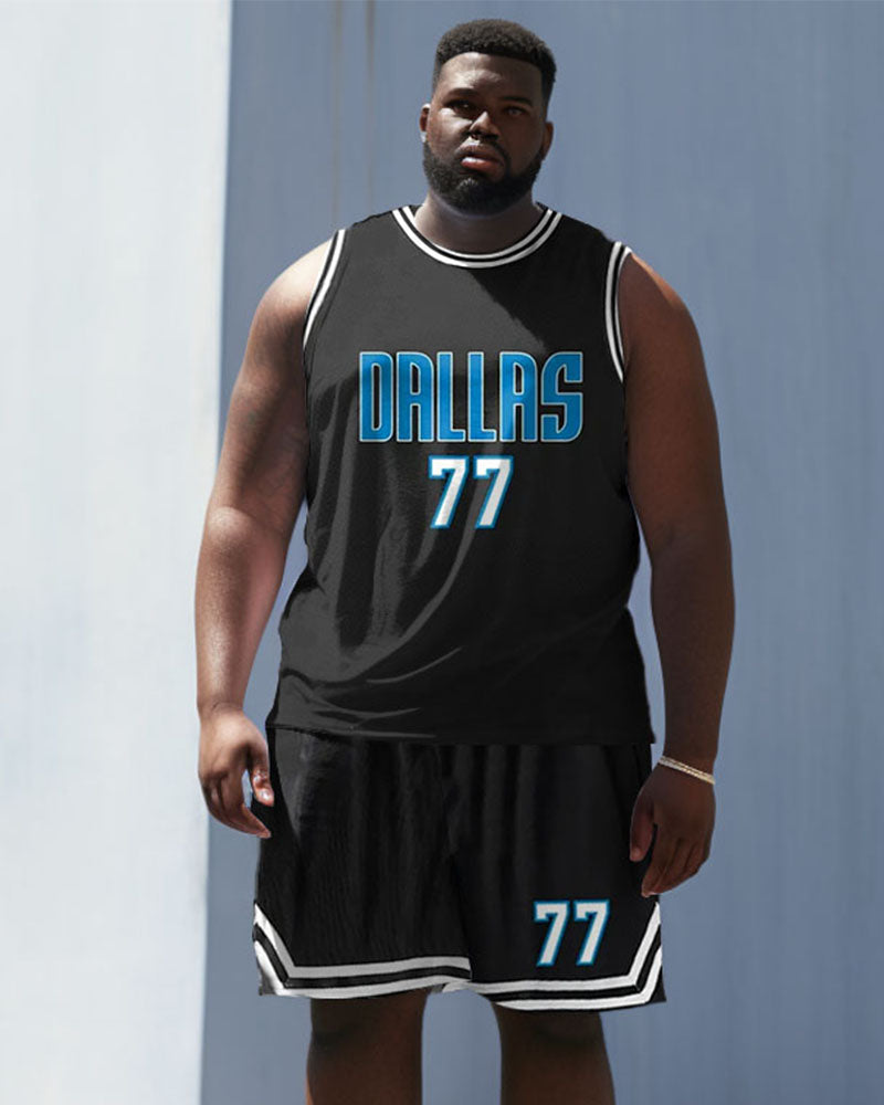 Big & Tall Athletic Tank Top for big men view 1