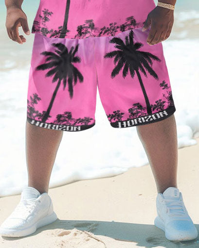 Big & Tall Graphic Two-piece Set for big men view 3