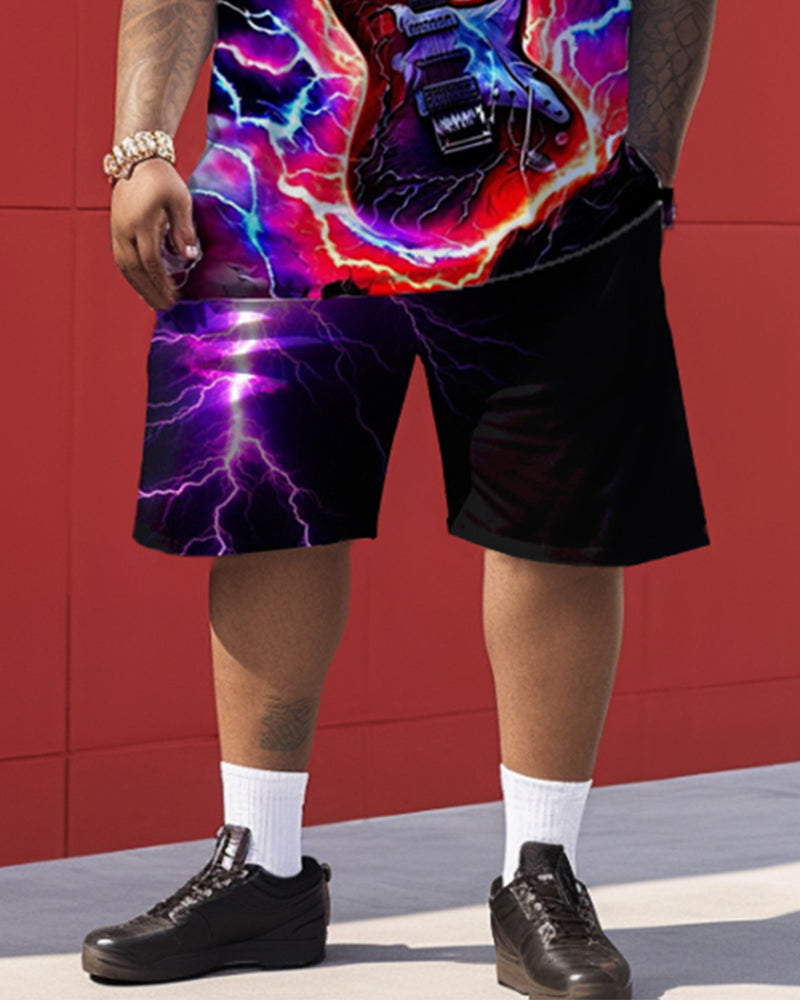 Big & Tall Graphic Two-piece Set for big men view 3