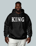 Big & Tall Graphic Hoodie for big men view 4