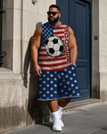 Big & Tall Graphic Two-piece Set for big men view 1