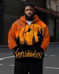 Big & Tall Skull Hoodie for big men