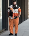 Big & Tall Geometric Business Casual Jeans for big men view 1