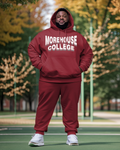 Big & Tall Graphic Hoodie Sweatpants Set for big men view 1