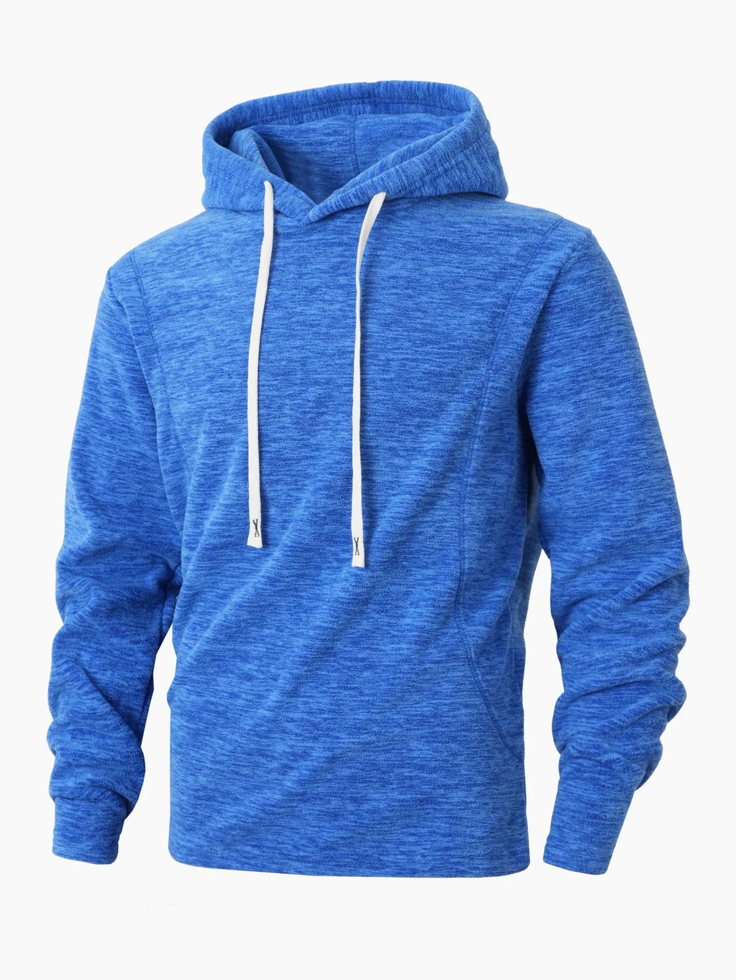 Big & Tall Solid Color Athletic Hoodie for big men view 20