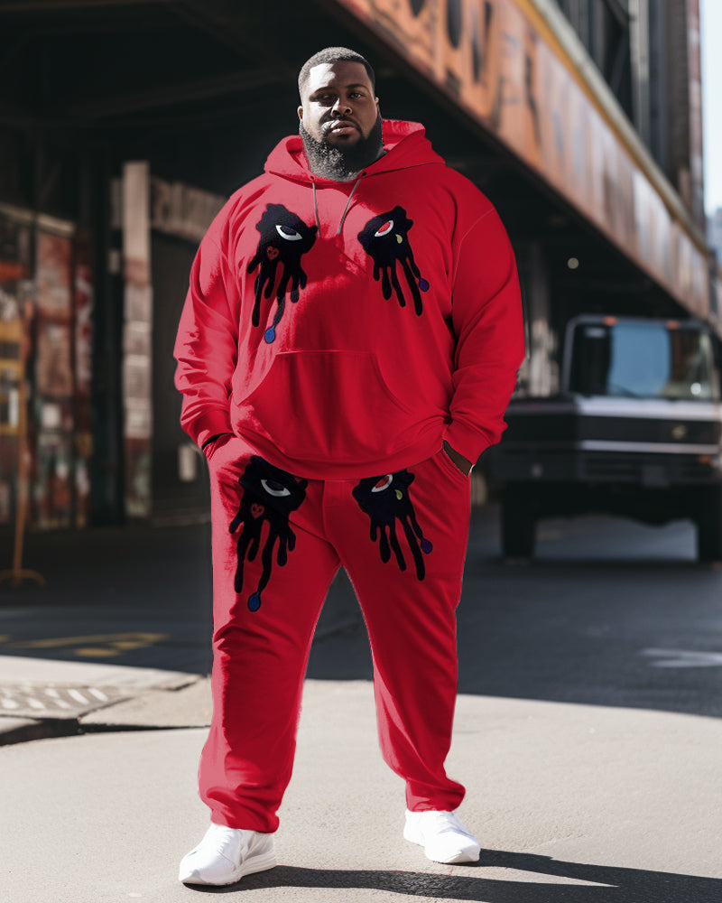 Big & Tall Streetwear Hoodie for big men view 1