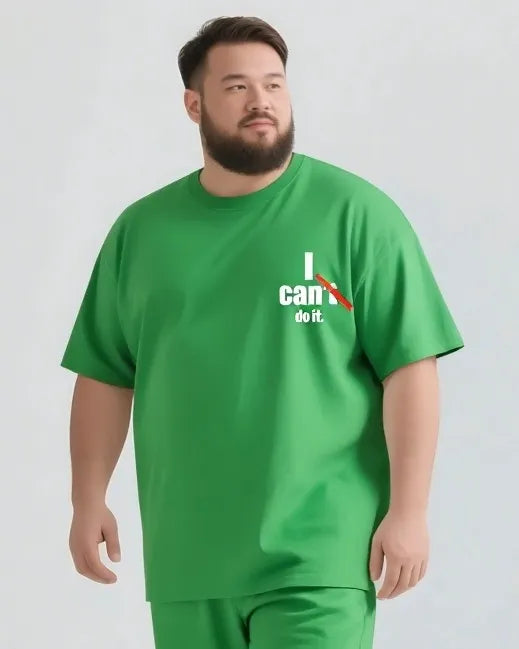 Big & Tall Graphic Streetwear T-Shirt for big men view 10