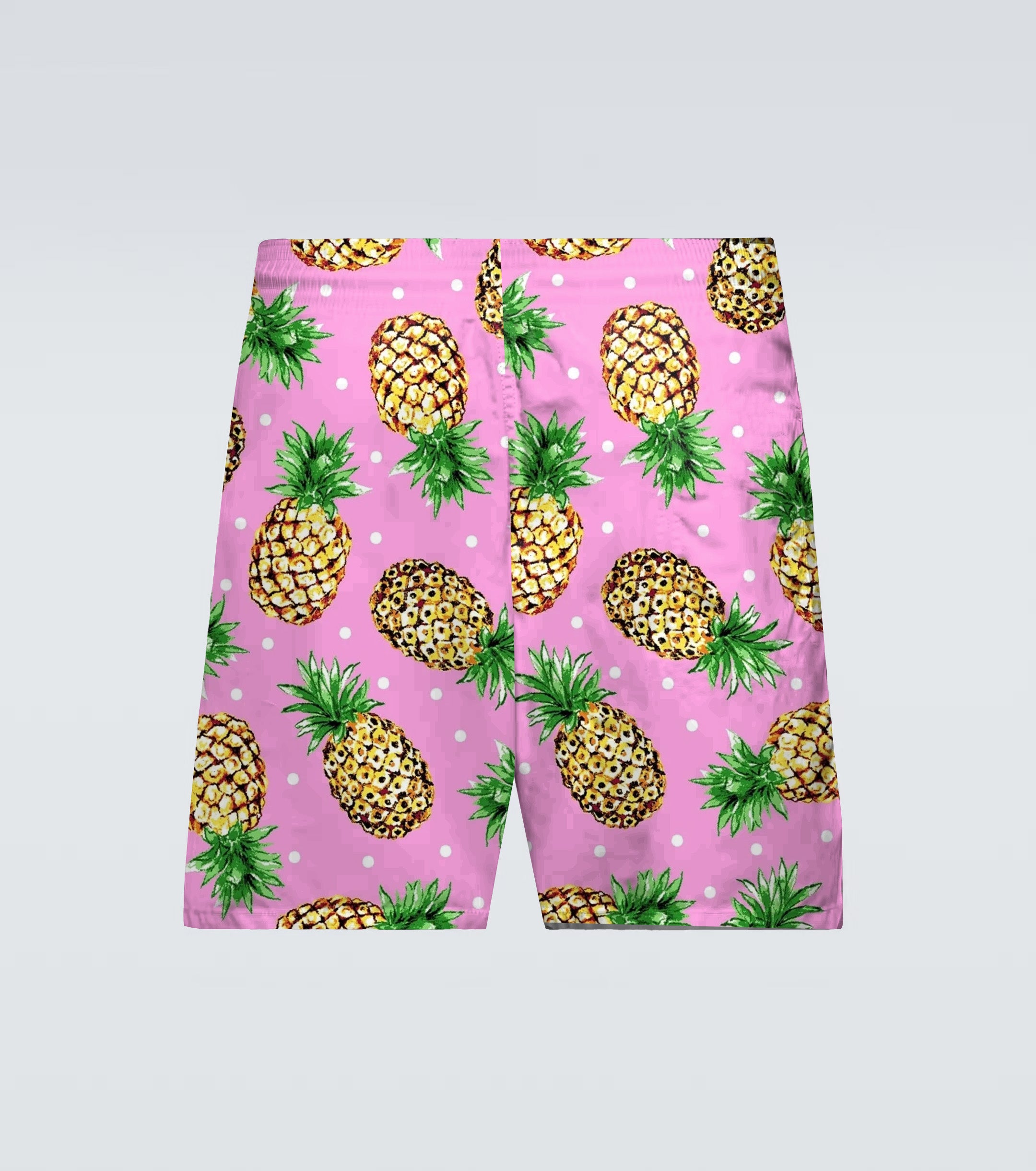 Big & Tall Pink Hawaiian Graphic Pants for big men view 2