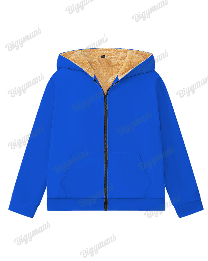 Big & Tall Solid Color Hoodie for big men view 11