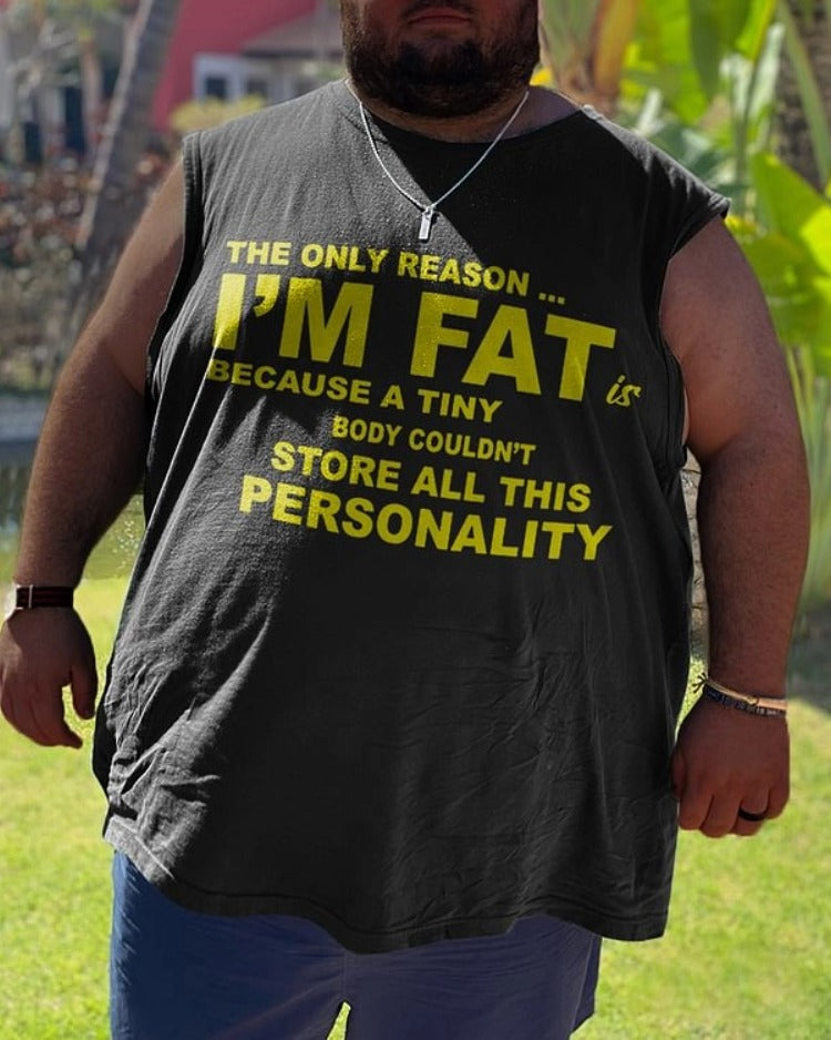 Big & Tall Black Graphic Men's Clothing for big men view 1