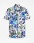 Big & Tall Floral Short Sleeve Shirt for big men view 1