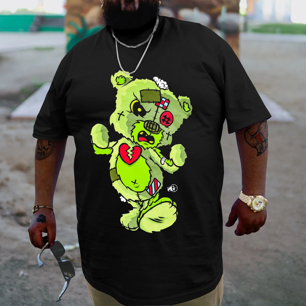 Big & Tall Streetwear T-Shirt for big men view 2