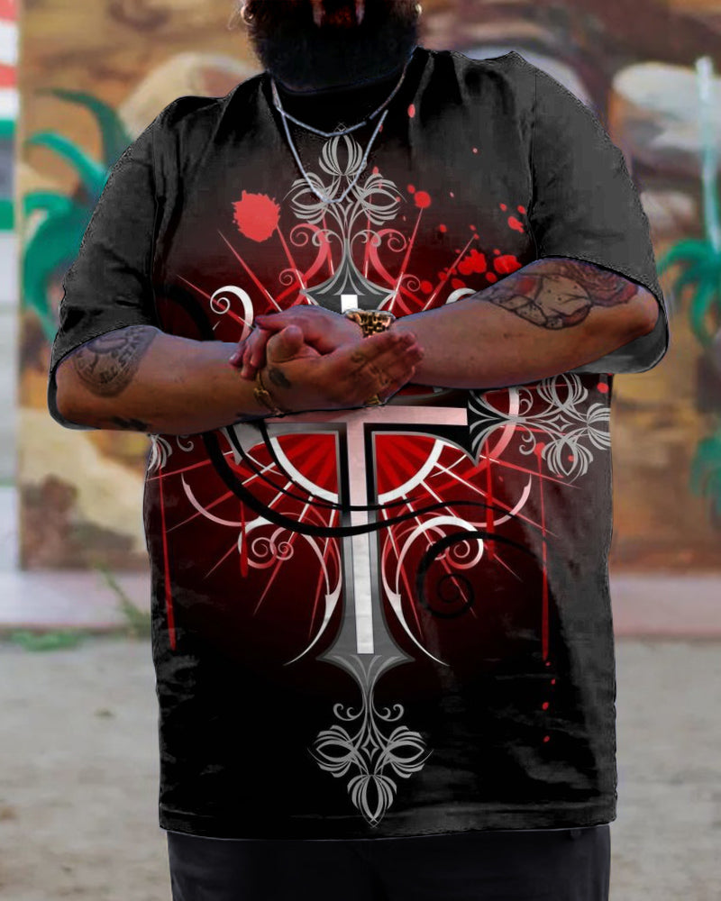 Big & Tall Graphic T-Shirt for big men