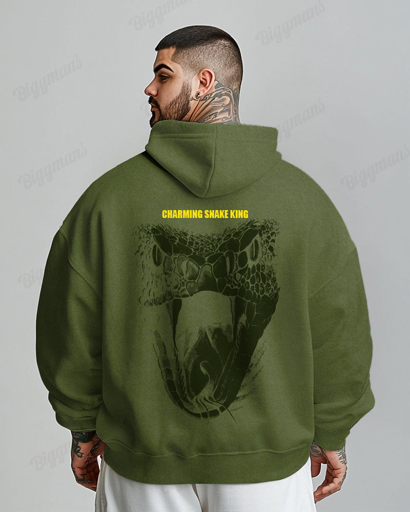 Big & Tall Graphic Hoodie for big men view 5