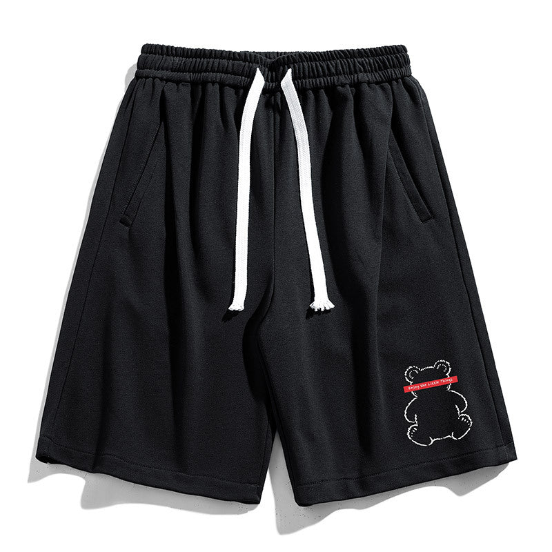 Big & Tall Graphic Streetwear Athletic Shorts for big men view 1