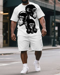 Big & Tall Graphic Two-piece Set for big men view 1