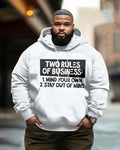 Big & Tall Business Casual Hoodie for big men
