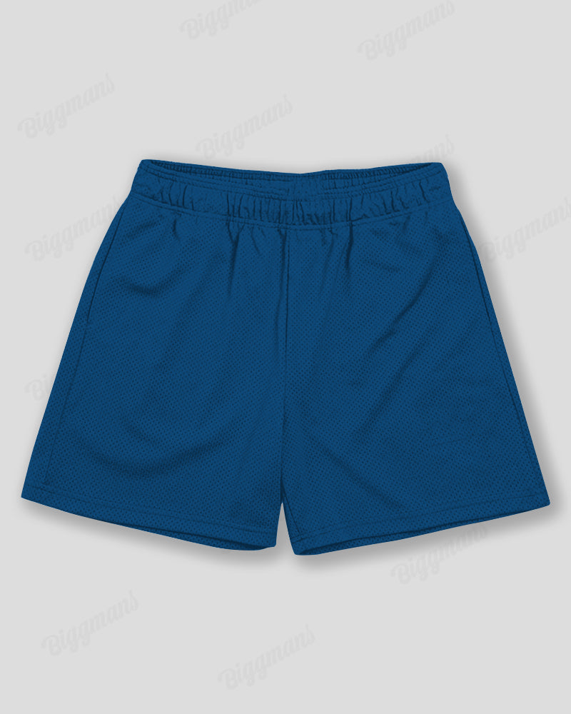 Big & Tall Solid Color Athletic Shorts for big men view 9