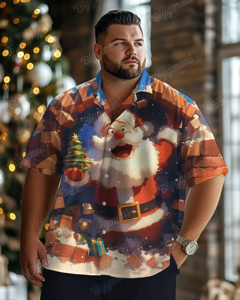 Big & Tall Graphic Short Sleeve Shirt for big men view 1