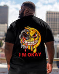 Big & Tall Skull T-Shirt for big men view 1