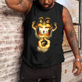Big & Tall Graphic Tank Top for big men view 2