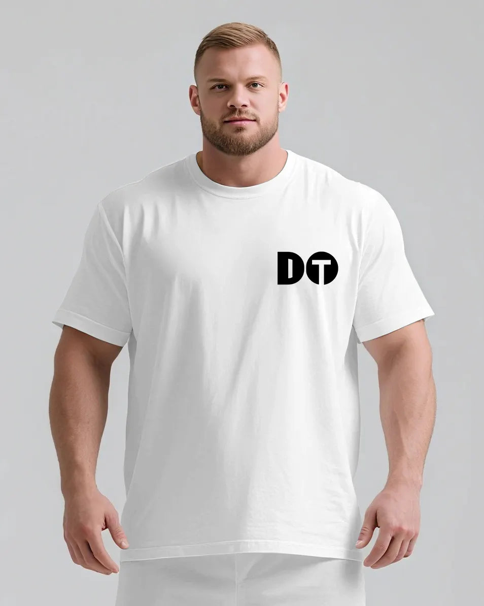 Big & Tall Graphic Streetwear T-Shirt for big men view 5