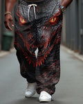 Big & Tall Graphic Athletic Hoodie Sweatpants Set for big men