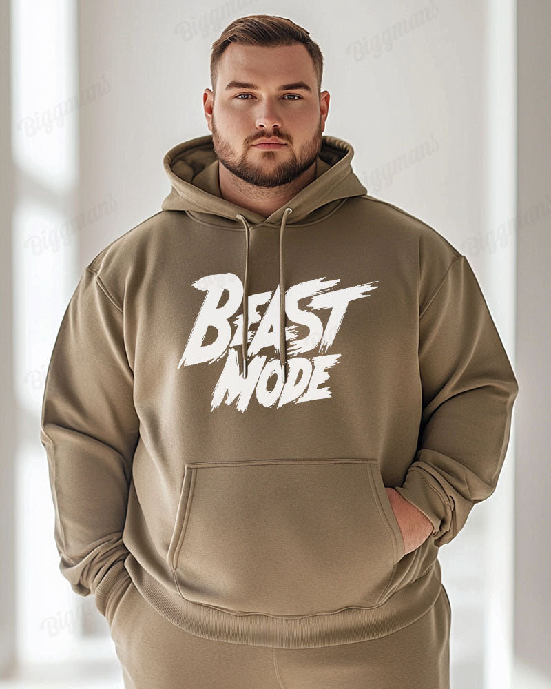 Big & Tall Graphic Hoodie for big men view 2