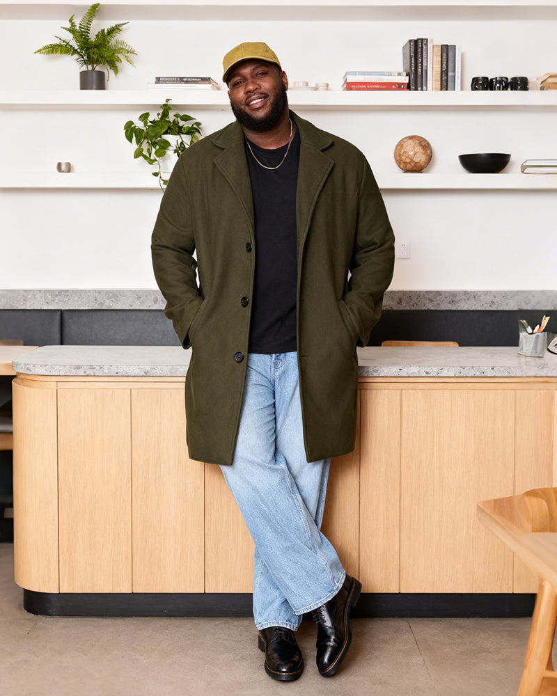 Big & Tall Solid Color Men's Clothing for big men view 3