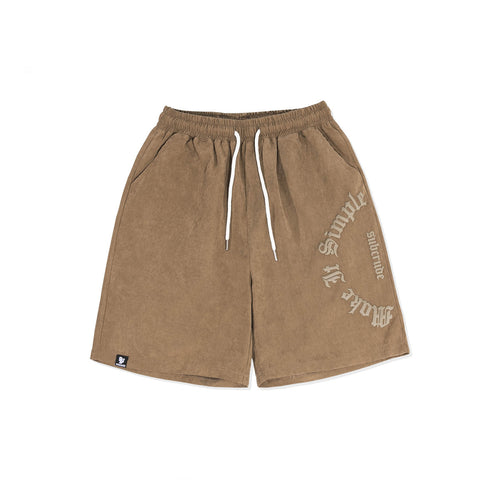 Big & Tall Graphic Streetwear Athletic Shorts for big men view 1