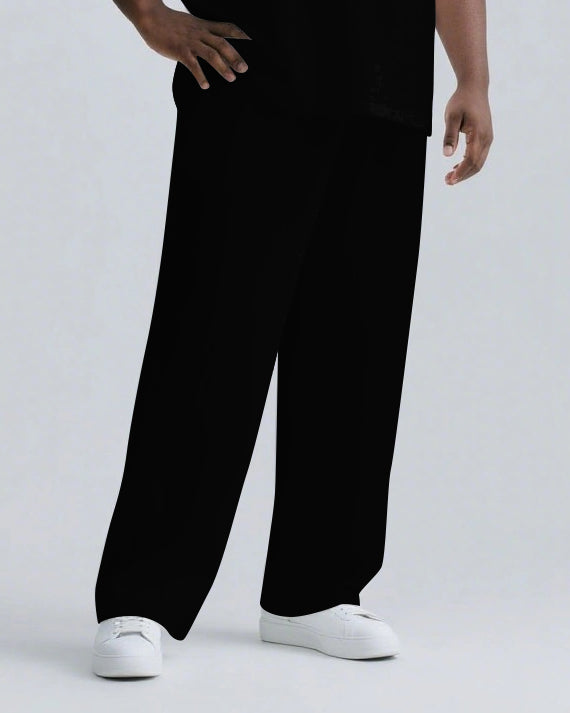 Big & Tall Streetwear T-Shirt Pants Set for big men view 5