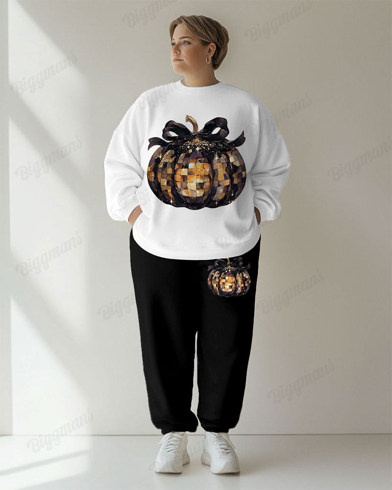 Big & Tall Graphic Hoodie Sweatpants Set for big men view 1