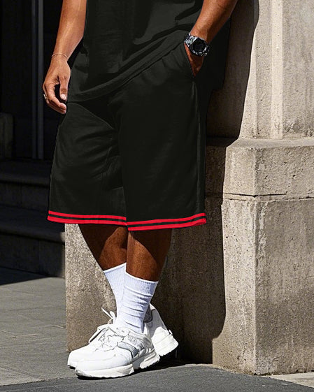 Big & Tall Graphic Two-piece Set for big men view 3