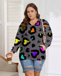 Big & Tall Gray Graffiti Men's Clothing for big men view 1